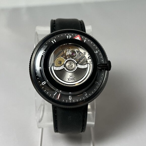 Men's Xeric Invertor Automatic Black Red Limited Edition Automatic Watch WR 3ATM - Picture 2 of 10